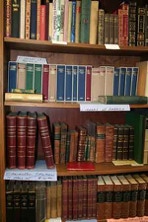 Books are well organized and easy to find.